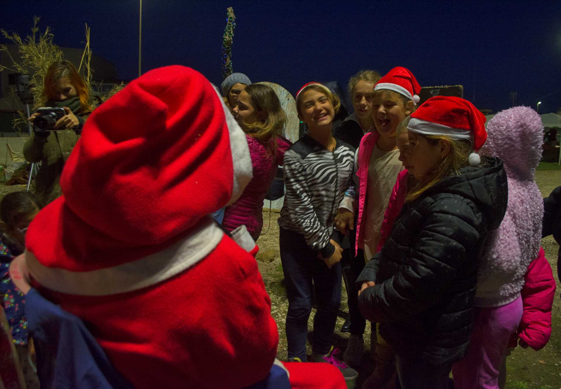 Babbo Natale si  fermato all''Idroscalo